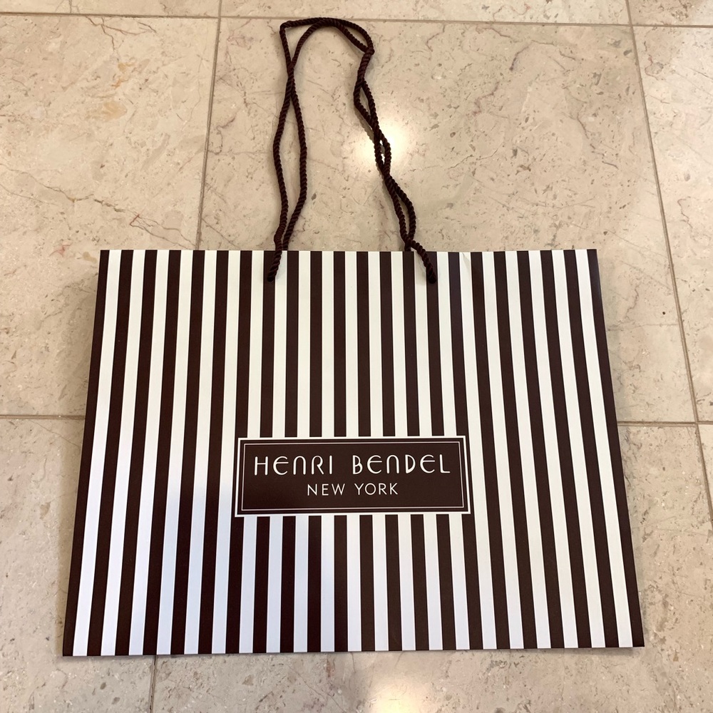 NEW Henri Bendel Shopping Bag